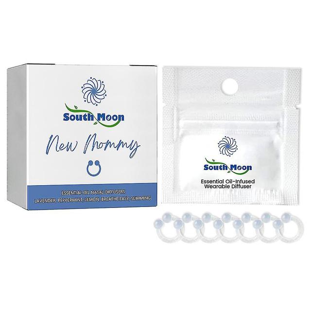 Slimming & Detoxifying Essential Oil Nose Ring, Super Slim Nasal Rings Burning Body Belly Detoxifying on Productcaster.