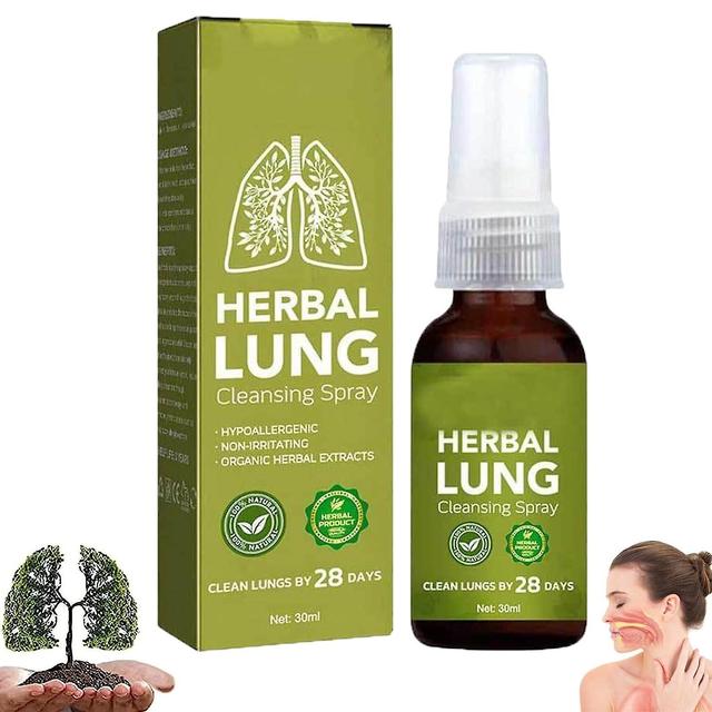 Zjrui Breathdetox Kräuter-Lungenreinigungsspray, Atem-Detox-Kräuter-Lungenreinigungsspray, Kräuter-Lungenreinigungsspray, Kräuter-Lungenreinigungsn... on Productcaster.