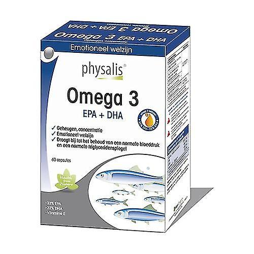 Physalis Omega 3 Forte Epa+Dha 60 capsules on Productcaster.