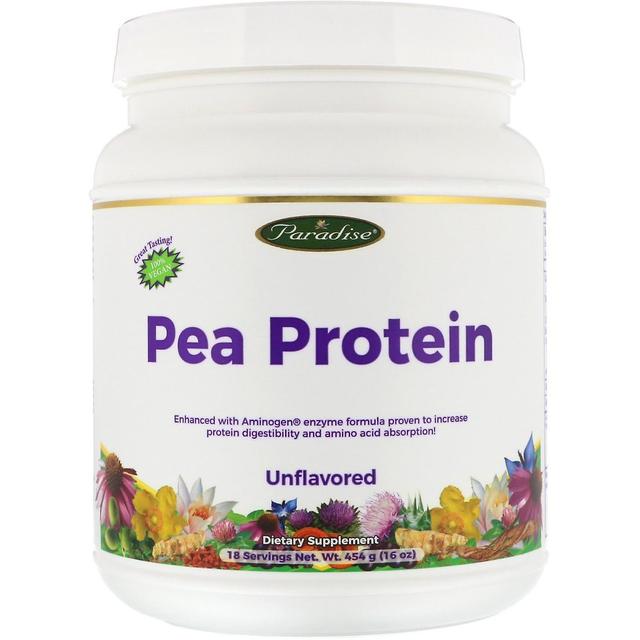 Paradise Herbs Paratiisin yrtit, herneproteiini, maustamaton, 16 oz (454 g) on Productcaster.