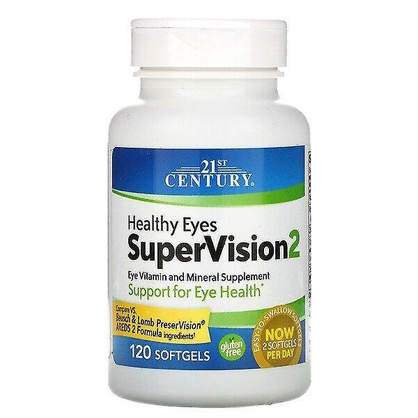 21st Century, Healthy Eyes SuperVision2, 120 Softgels on Productcaster.