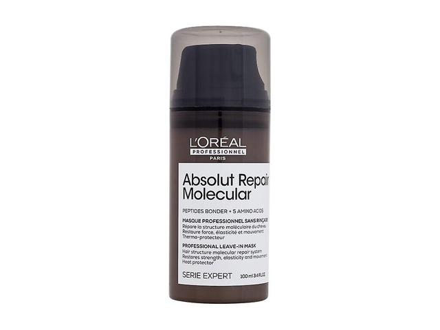 L'Oréal Professionnel - Absolut Repair Molecular Professional Maska bez spłukiwania - Dla kobiet, 100 ml on Productcaster.