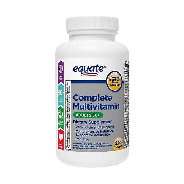 Equate kompletne tabletki multiwitaminowe, dorośli 50+, 220 count on Productcaster.