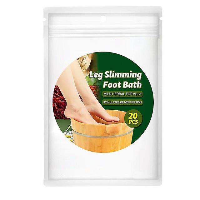 unbrand Assenzio Foot Bath Bag Curcuma Lymphatic Detox Foot Soak Bag Dissipare il freddo 20pcs on Productcaster.