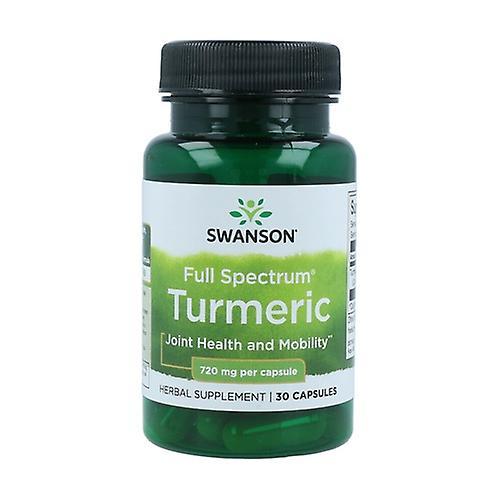 Swanson Turmeric, 720mg 30 capsules on Productcaster.