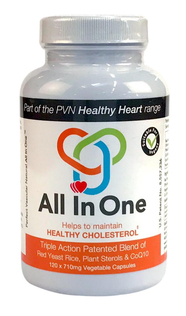 Perfect vascular natural all in one healthy cholesterol 120's on Productcaster.