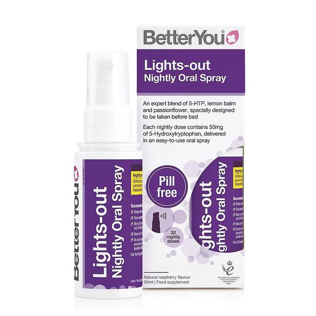 Better You Betteryou lights-out nightly oral spray on Productcaster.