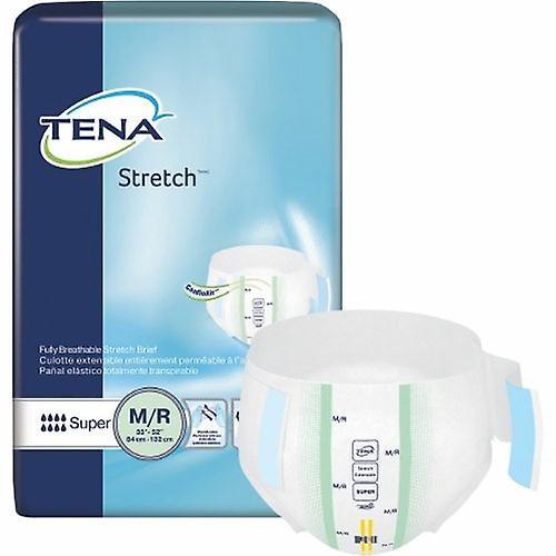 Essity Tena Unisex Adult Incontinence Brief TENA Stretch Super Tab Closure Medium Disposable Heavy Absorbency, Count of 2 (Pack of 1) on Productcaster.