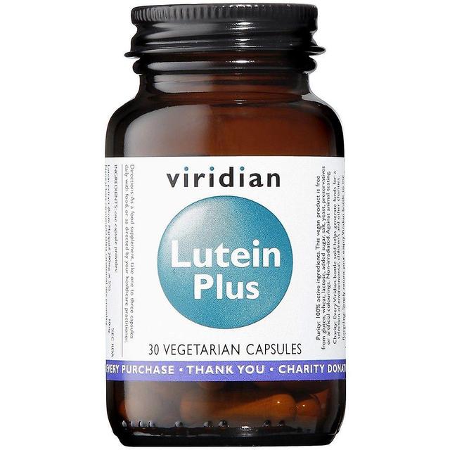 Viridian Lutein Plus Veg Caps 30 (145) on Productcaster.