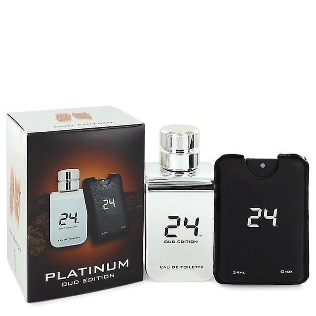 24 Platinum Oud Edition Eau De Toilette Concentree Spray + 0.8 oz {Pocket Spray (Unisex) By Scentstory 3.4 oz Eau De Toilette Concentree Spray + ... on Productcaster.