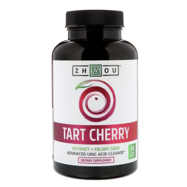 Zhou Nutrition, Tart Cherry Extract + Celery Seed, 60 Veggie Capsules on Productcaster.