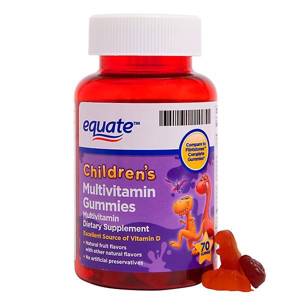 Equate Sidestille børns multivitamin gummies, 70 ct on Productcaster.