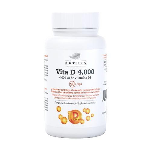 BETULA Vitamin D4000 90 kapsler af 251mg on Productcaster.