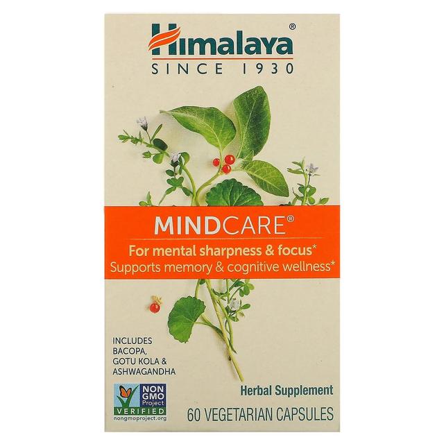 Himalaya, MindCare, 60 vegetariske kapsler on Productcaster.