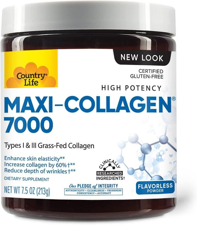 Country Life Maxi-Collagen 7000 7.5oz Powder on Productcaster.