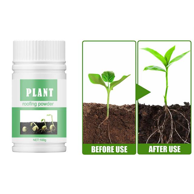 Rooting Hormone Powder, Root Powder For Plant Cuttings & Grafting, Root Nutrition Powder Fertilizer For Strong Healthy Roots 4PCS - 400g on Productcaster.