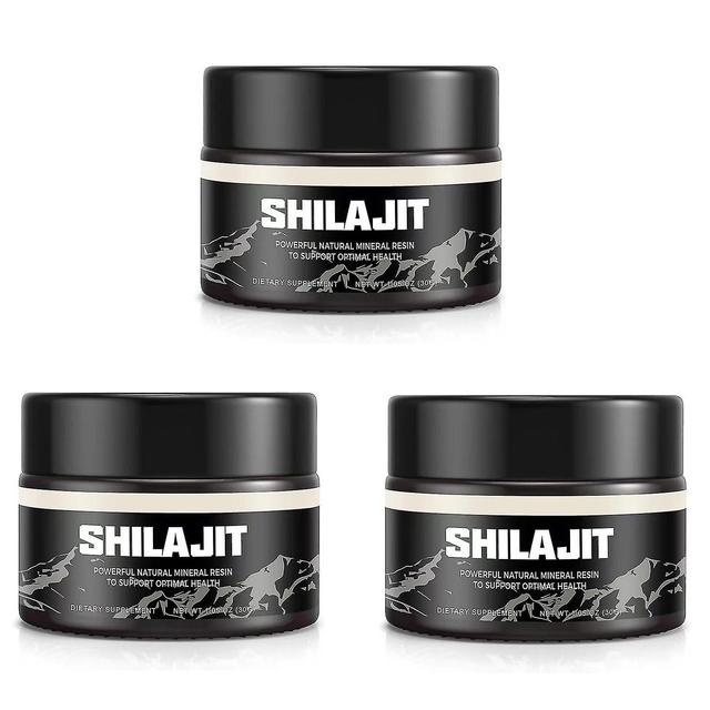 Shilajit Pura Resina Shilajit Organica Himalayana, Resina Shilajit Naturale con 85+ Oligoelementi e Acido Fulvico Per Concentrazione ed Energia 3Pc on Productcaster.