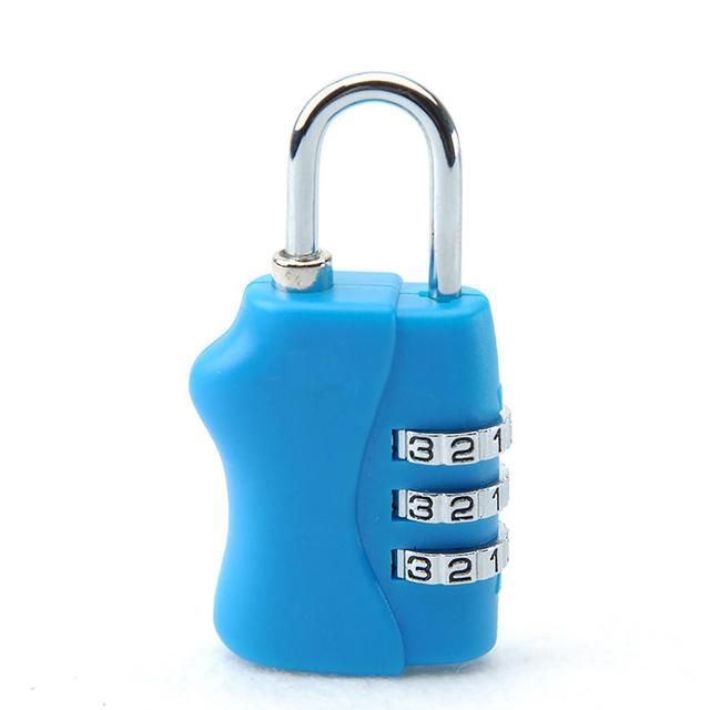 Suitcase Combination Lock Portable Rust Proof Lightweight Strong Strength for Outdoor Travel Business Travel on Productcaster.