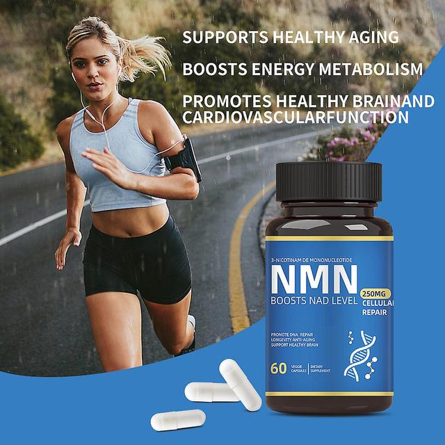 1-3 st nikotinamidribosidklorid 250 mg per dag - NMN & NAD+ Precursor - Sällsynt form av vitamin B3 - Metabolism Booster Supplement | Ej spolning -... on Productcaster.