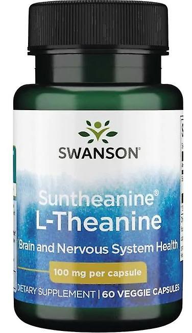 Swanson Suntheanine L-Theanine 100 mg 60 Capsule 87614021102 on Productcaster.