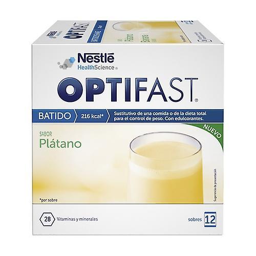 Optifast Smoothie - Banana 12 packets of 55g on Productcaster.