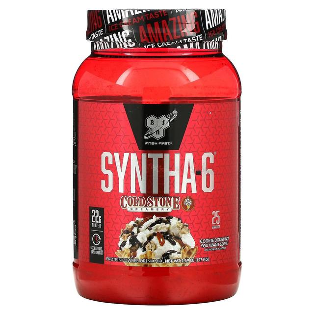 BSN, Syntha-6, Cold Stone Creamery, Cookie Doughn't You Want Some, 2.59 lb (1.17 kg) on Productcaster.