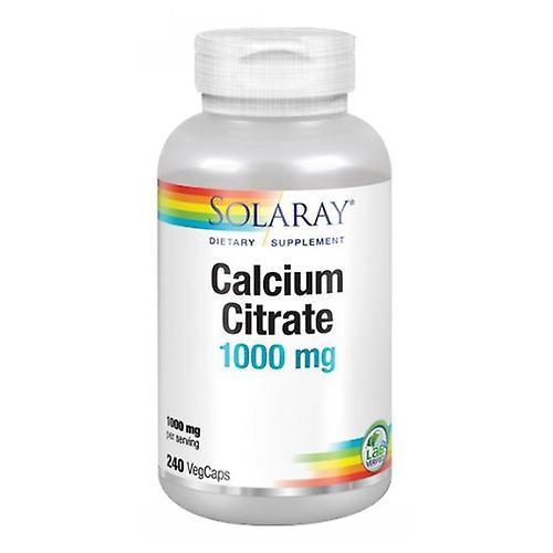 Solaray Calcium Citrate, 240 Caps (Pack of 3) on Productcaster.