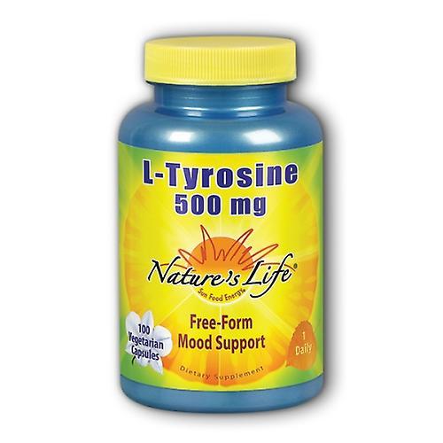 Nature's Life L-Tyrosine,500 mg,100 caps (Pack of 4) on Productcaster.