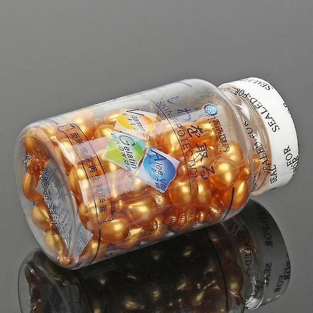 90pcs/bottle Vitamin E Extract Capsules Anti-wrinkle Whitening Cream Serum Freckle Capsule 40g New on Productcaster.