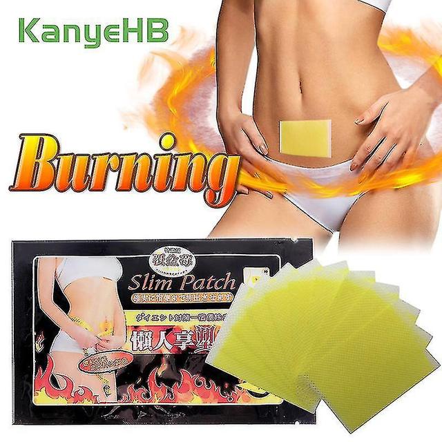 christina show 10pcs/bag Wonder Patch Quick Slimming Patch Belly Burning Fat Slim Plaster Abdomen Self-heating Heal on Productcaster.