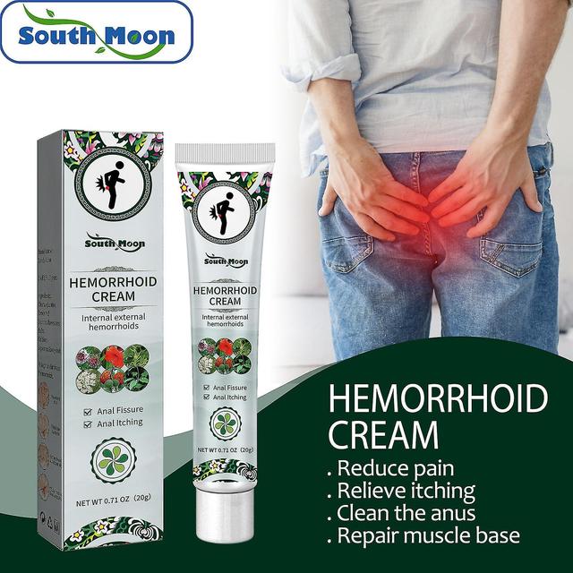 Cloud Xiang 20g Strong Hemorrhoids Ointment Itching Relieving Anus Clean Fissure Therapy For Internal And External Hemorrhoid on Productcaster.