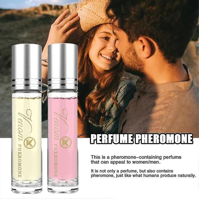 Feromon Parfume Til Mænd Kvinder, Roll-on Feromon Infunderet Æterisk Olie Parfume Köln, Sexet Roller Feromon Fragrance Unisex Diecai 1pcs on Productcaster.