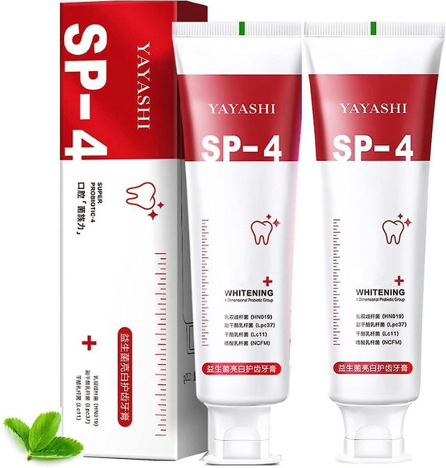 Dentifricio SP-4, Dentifricio illuminante SP-4 ProbioticsDentifricio Breath FresherDentifricio per la cura dei denti e la correzione del colore B2 ... on Productcaster.