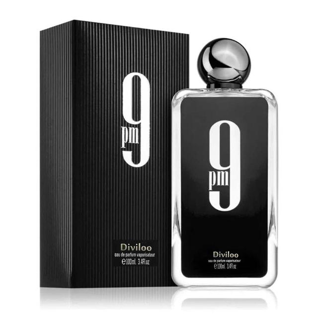 100ml Diviloo PM9 Eau de ParfumE Spray for Men Natural Light Fragrance Perfume for Daily Dating - ZCL1860 Black on Productcaster.