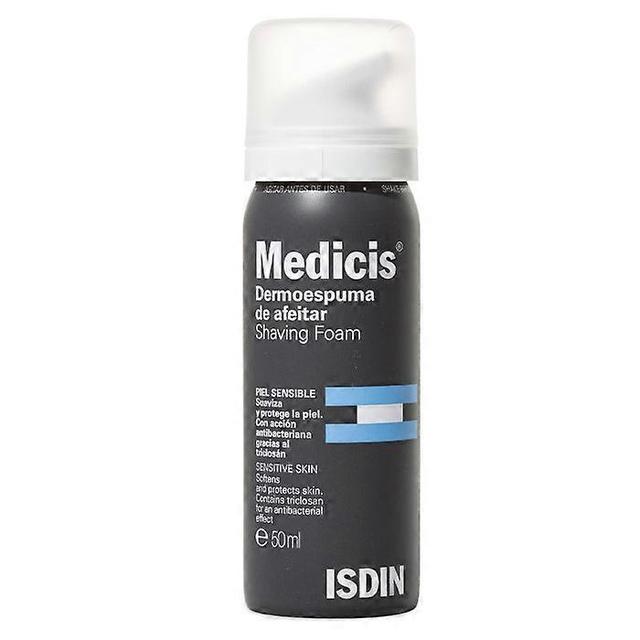 Isdin medicis dermofoam shaving foam for sensitive skin 50ml on Productcaster.