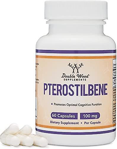 Double Wood Supplements Pterostilbene 100mg capsules. on Productcaster.