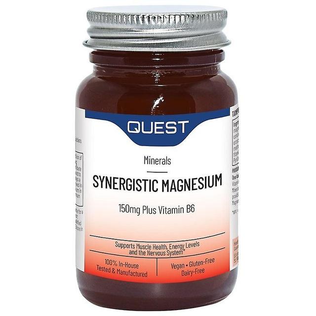 Quest Vitamins Quest vitamíny synergické horčík záložky 60 (601389) on Productcaster.