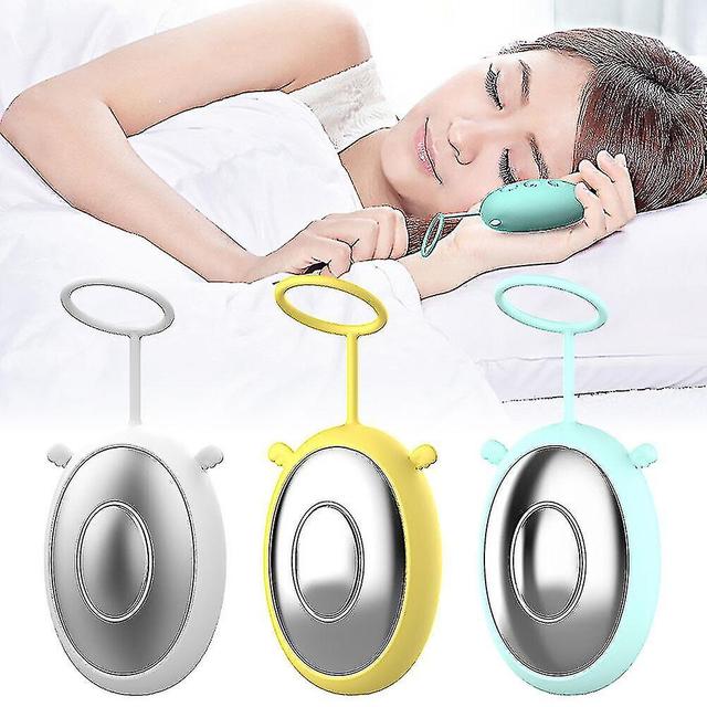 The Ll Pill Ce Hand Held Ergonomic Sleep Aid Improve Sleep Relief White on Productcaster.