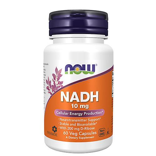 NOW Foods Jetzt Lebensmittel NADH mit Ribose, 10 mg, 60 Vcaps (6er Packung) on Productcaster.