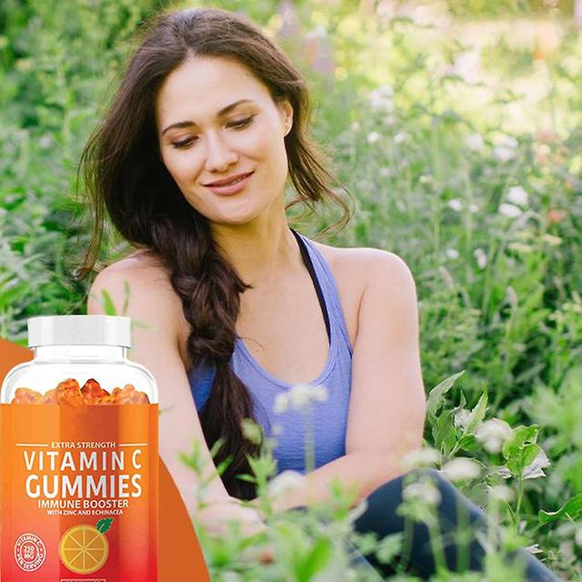 Integratore naturale di vitamina C Compresse di caramelle gommose 1000mg con zinco multivitaminico on Productcaster.