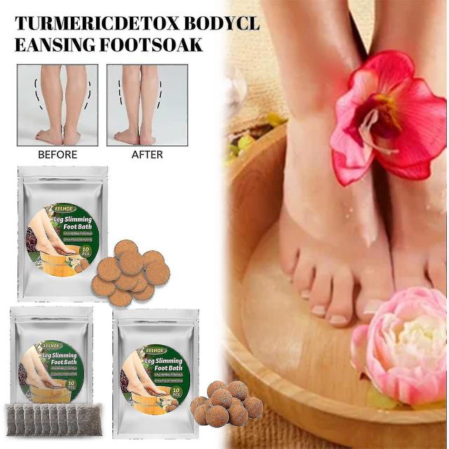 Alsem Foot Bath Pack Ginger Foot Soak Pills om koude voetverzorging Gel af te weren Verlichting pijn en heldere lymfekleur 6 on Productcaster.