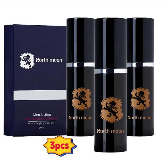 North Moon Men's Care Health Spray Men's Strengthening Body Moisturizing Workout Enhance Vitality Health Supplement 3PCS on Productcaster.