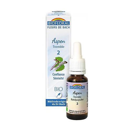 Biofloral Organic aspen 20 ml of floral elixir on Productcaster.