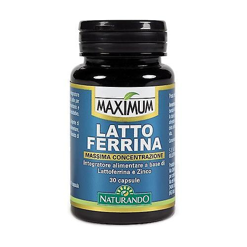 Naturando Lattoferrin 200 mg defenses and antioxidant 30 capsules on Productcaster.