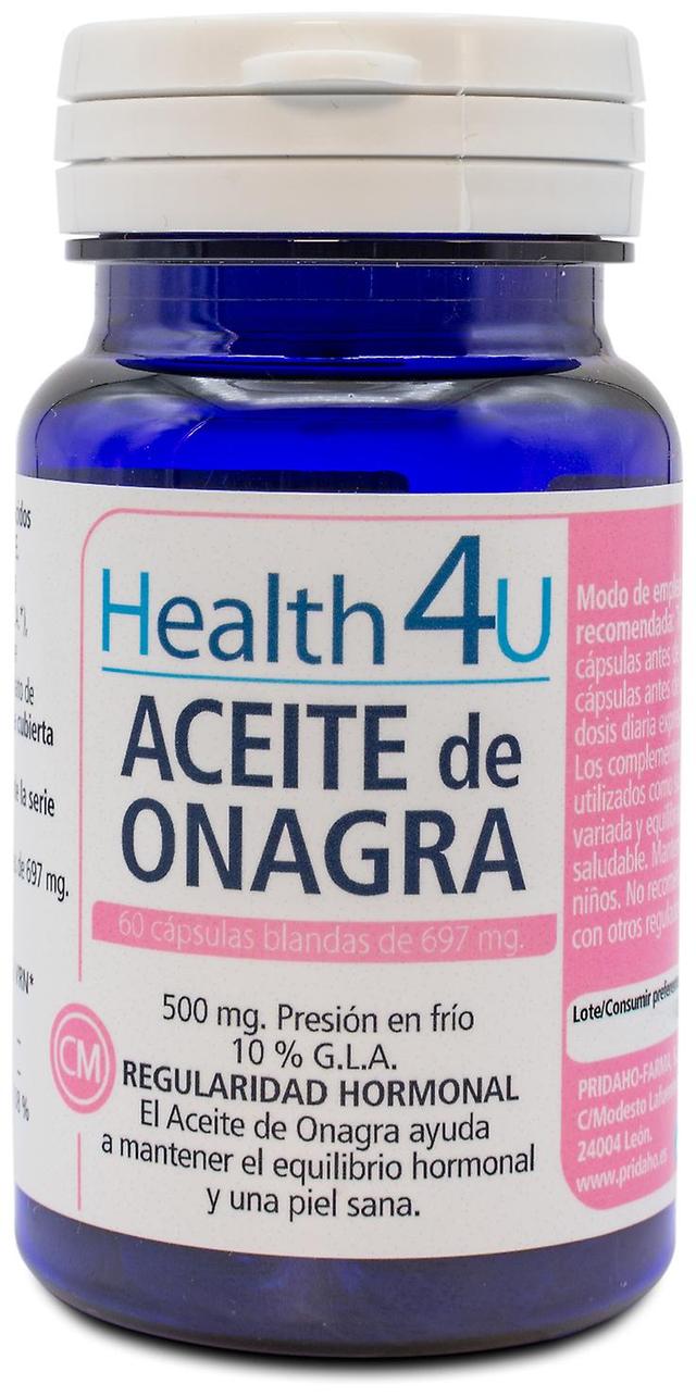 Health 4U Zdravie 4U olej z večernej prvopočtu 60 mäkké kapsuly po 640 mg 73 gr on Productcaster.