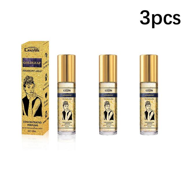 Crazylife Pheromone Roll-on Parfyme Hormon Flørt Outing Dating Boudoir Parfyme 10ml 3pcs on Productcaster.