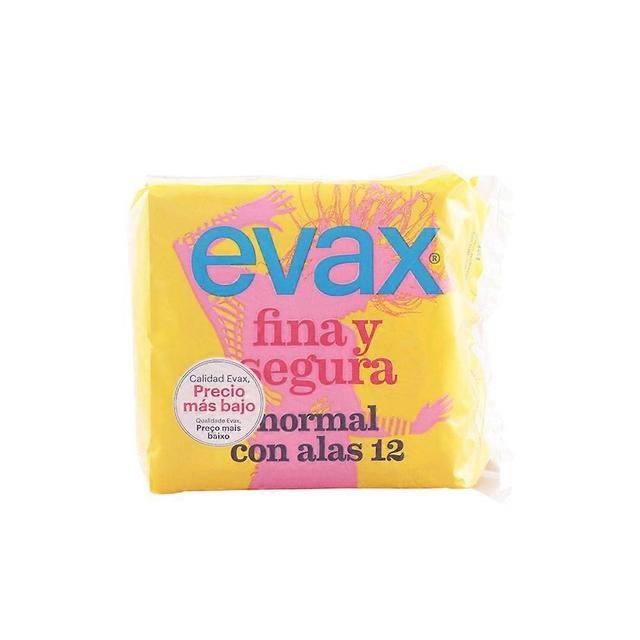 Evax fina & segura normal with wings sanitary towels 12 units on Productcaster.