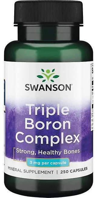 Swanson Triple Boron Complex 3 mg 250 Capsules on Productcaster.