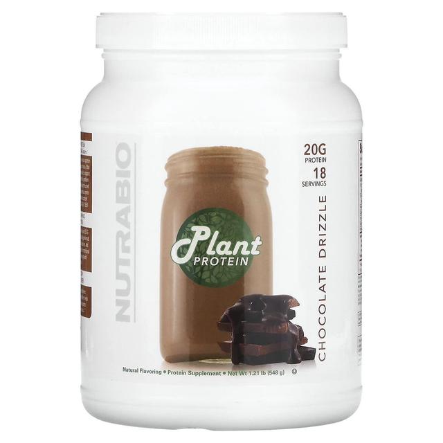 Nutrabio Labs, Pflanzenprotein, Schokoladennieselregen, 548 g (1,21 lb) on Productcaster.