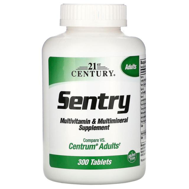 21st Century, Sentry, Vuxna Multivitamin & Multimineral Supplement, 300 tabletter on Productcaster.